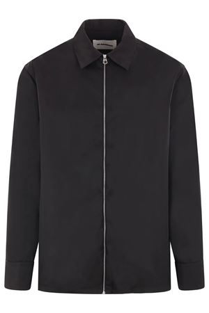 Black twill overshirt JIL SANDER | J22DL0301J70147001